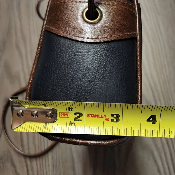 Vintage 90s Liz Claiborne Faux Leather Purse Bag Mini 1990s Preppy Academia Y2K - Picture 13 of 14